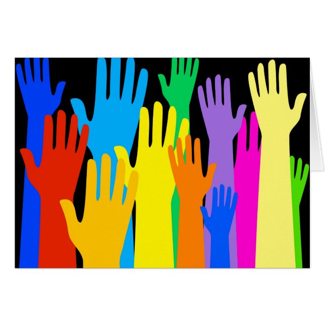 手カラフル (正面横)