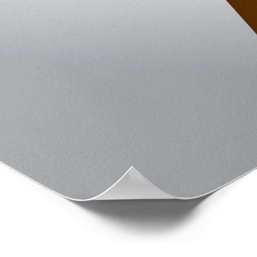 手カラフル ポスター (角)