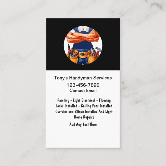 手クール男らし利業務 名刺 (正面)