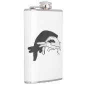 手シルエットアンテータ フラスク (右)