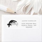 手シルエットアンテータ ラベル (インサイチュ)