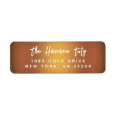 手シンプルモダンスケッチ文字 ラベル (正面)