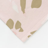 手シンプル描き痛風のシームレスなパターン フリースブランケット (角)