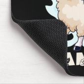 手ジェスチャー手手手手話言語難聴に対応 マウスパッド (コーナー)