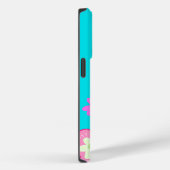 手スケッチカラフルマンガ花と蝶 Case-Mate iPhoneケース (裏面 / 右)