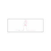 手スケッチ灯 セルフインキングスタンプ (デザイン)