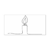 手スケッチ灯 ラバースタンプ (インプリント)