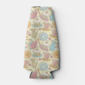 手スケッチ皿シルエット ボトルクーラー (正面)