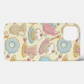 手スケッチ皿シルエット Case-Mate iPhoneケース (裏面 (横))