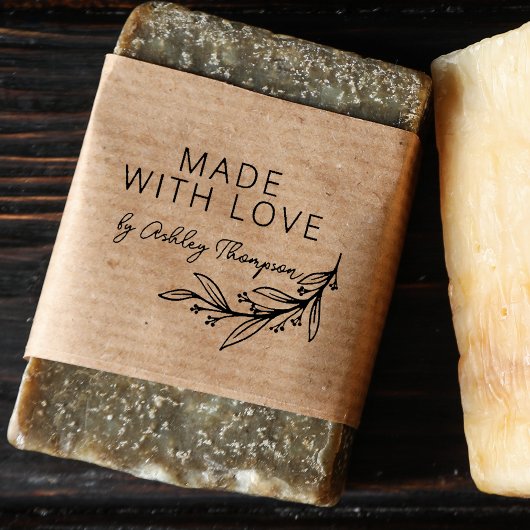 手スタイリッシュ作りパーソナライズされたの緑 ラバースタンプ