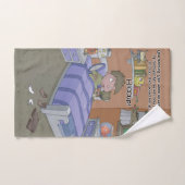 手タオル-しゃっくり! ハンドタオル (ハンドタオル)