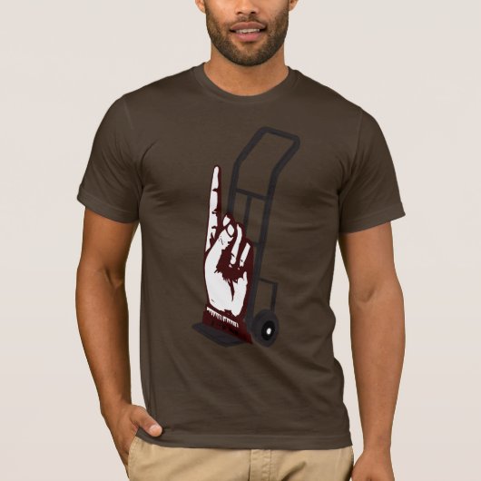 手トラック Tシャツ (正面)