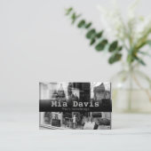 手バッグ財布名刺 名刺 (スタンド正面)