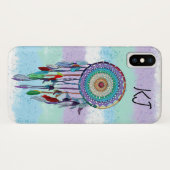 手パーソナライズされたカラフル引きドリームキャッチャー Case-Mate iPhoneケース (裏面(横))