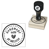 手パーソナライズされた作りゴム ラバースタンプ (押印)