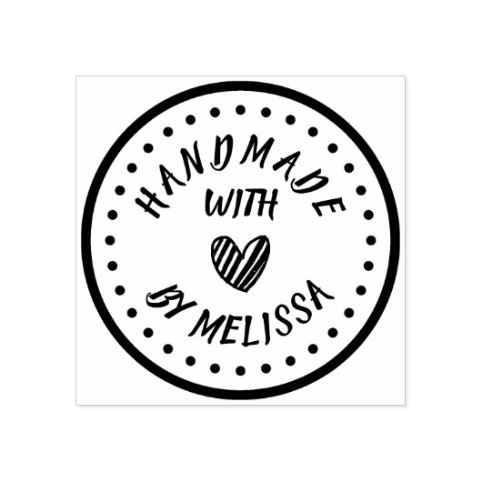 手パーソナライズされた作りゴム ラバースタンプ (インプリント)