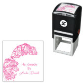 手パーソナライズされた作ブルーベル セルフインキングスタンプ (インサイチュ)