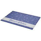 手パーソナライズされた引きレイタリアンモンブルー カッティングボード (角)