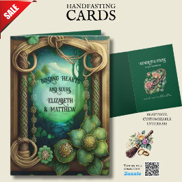 手パーソナライズされた打ち カード