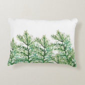 手パーソナライズされた芸術的のツ絵を描リーパターン アクセントクッション (裏面)