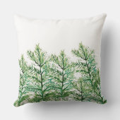 手パーソナライズされた芸術的のツ絵を描リーパターン クッション (裏面)