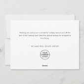 手ファンキー引きクリお洒落ス企業の シーズンカード (裏面)