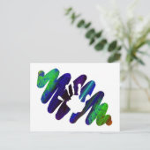 手プリント ポストカード (スタンド正面)