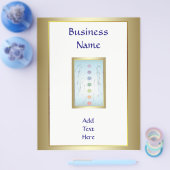 手ホリスティックを片側に癒し独身のる チラシ (シングル)