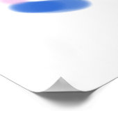 手ミニマル引き線 ポスター (角)