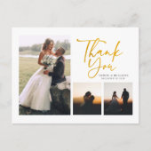 手モダンで手紙を出し結婚てくれて ポストカード (正面)