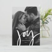 手モダンで書いた喜び写真 シーズンカード (スタンド正面)