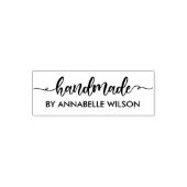 手モダンタイポグラフィ セルフインキングスタンプ (デザイン)