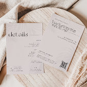 手モダンミニマル掌 |バチェロレッテ週末 招待状