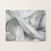 手モダン引きオスのヌード絵画抽象芸術カッコいい ジグソーパズル (横)