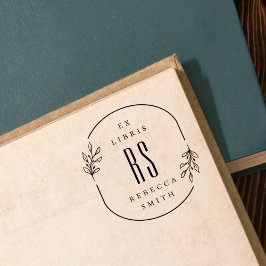 手モダン描き葉の名前をカスタムする セルフインキングスタンプ