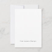 手モダン文字と明メリーるい休日 招待状 (裏面)