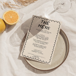 手モダン書描レトロ結婚枠 メニュー