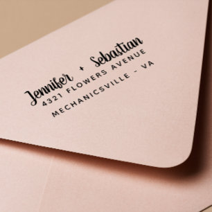 手モダン書書結婚文字 セルフインキングスタンプ