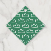 手モダン書赤ちゃんシャワー フェイバータグ (裏面)