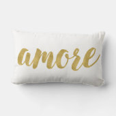 手モダン金ゴールドアイタリアンモア装飾 ランバークッション (裏面)