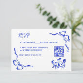 手ユニーク引きボーコンテンポラリーRSVP エンクロージャーカード (スタンド正面)
