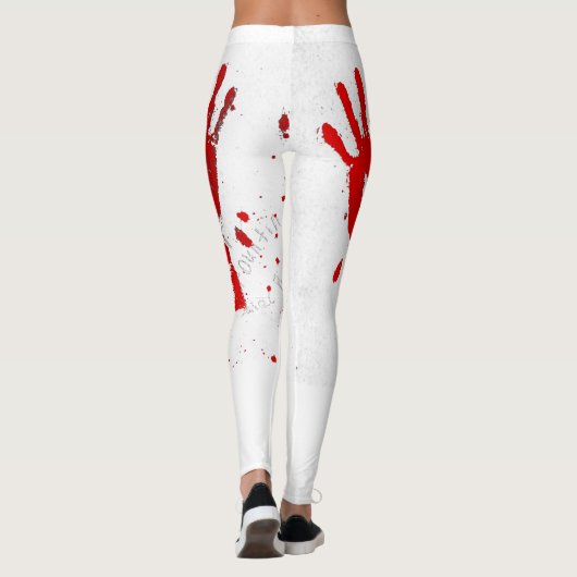 手一杯 レギンス (裏面)