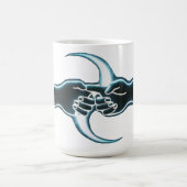 手与えを コーヒーマグカップ (中央)