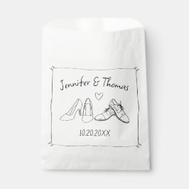 手予測できなお洒落引きドードル結婚シューズ フェイバーバッグ