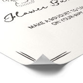 手予測できな引きフローラ骨壷バー ポスター (角)