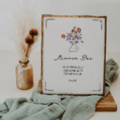 手予測できな引きフローラURNミモサバー ポスター