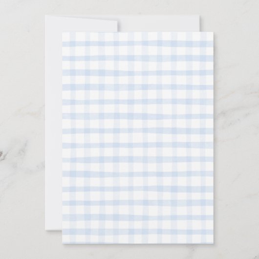 手予測できな引きベリースイートベビーシャワー 招待状 (裏面)