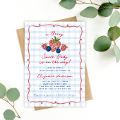 手予測できな引きベリースイートベビーシャワー 招待状