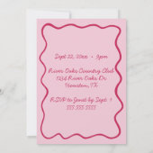 手予測できな引き波打縁ど誕生日パーティー 招待状 (裏面)