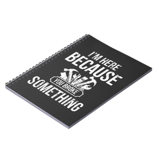 手作おもしろいり職人の修理ユーモア ノートブック (左側)